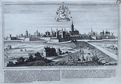 Leeuwarden - J Peeters & C Bouttats - 1674