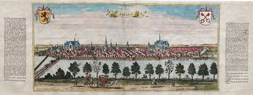LEIDEN Profielgezicht - J Peeters & C Bouttats - 1674