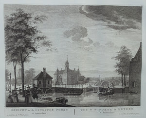 Amsterdam Leidsepoort - P Fouquet - 1783
