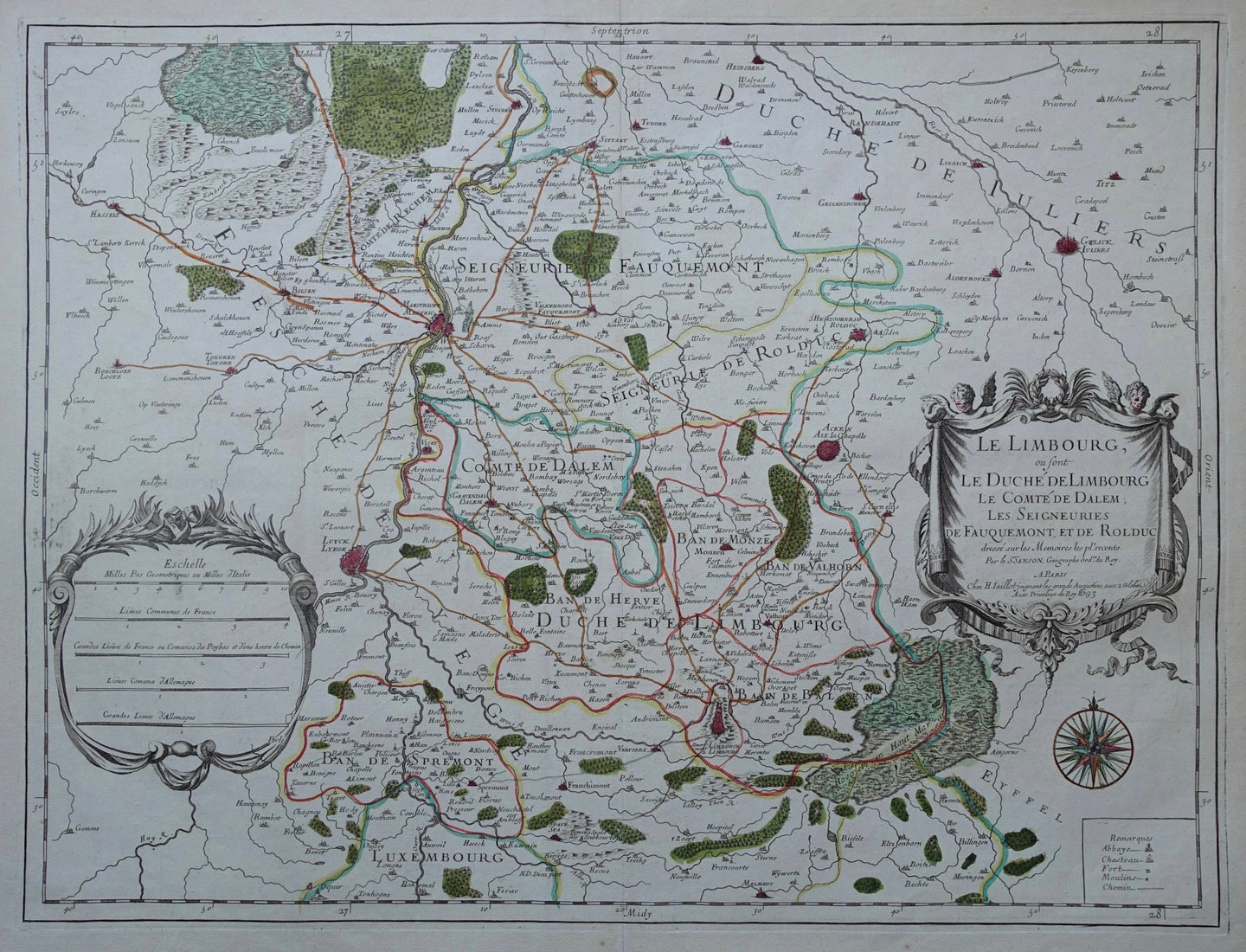Limburg - N Sanson / H Jaillot - 1693