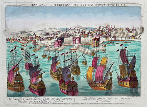 Portugal Lissabon Lisbon - BF Leizelt - circa 1770