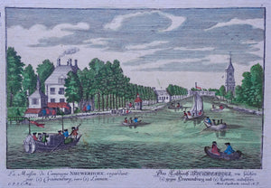 Loenen aan de Vecht - M Engelbrecht - circa 1735