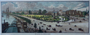 Engeland Londen Whitehall England British Isles - ca 1872
