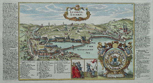 Zwitserland Luzern Switzerland - G Bodenehr - ca. 1725
