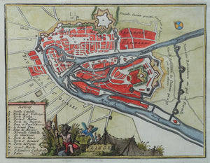 België Luik Belgium Liège - F Harrewijn - ca. 1700