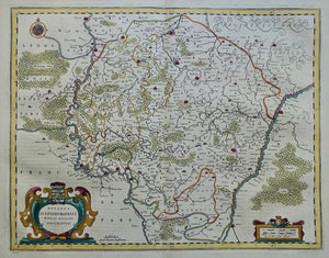 Luxemburg Luxembourg - J Janssonius -1653