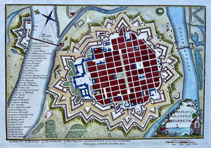 Duitsland Mannheim Germany - J Stockdale - 1800