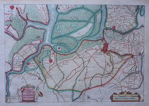 Brabant Markiezaat van Bergen op Zoom - JA Colom - 1660