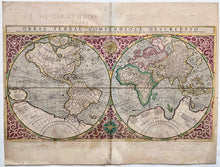 Load image in Gallery view, Wereld - R Mercator 1587 / J Hondius - 1628