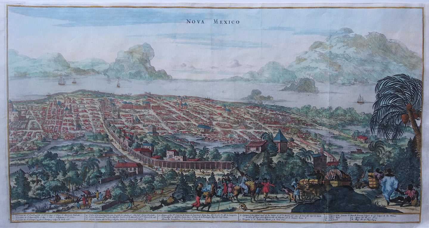 Mexico City - A Montanus - 1671