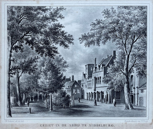 Middelburg Abdij - JF Schütz / TP Roest - 1851
