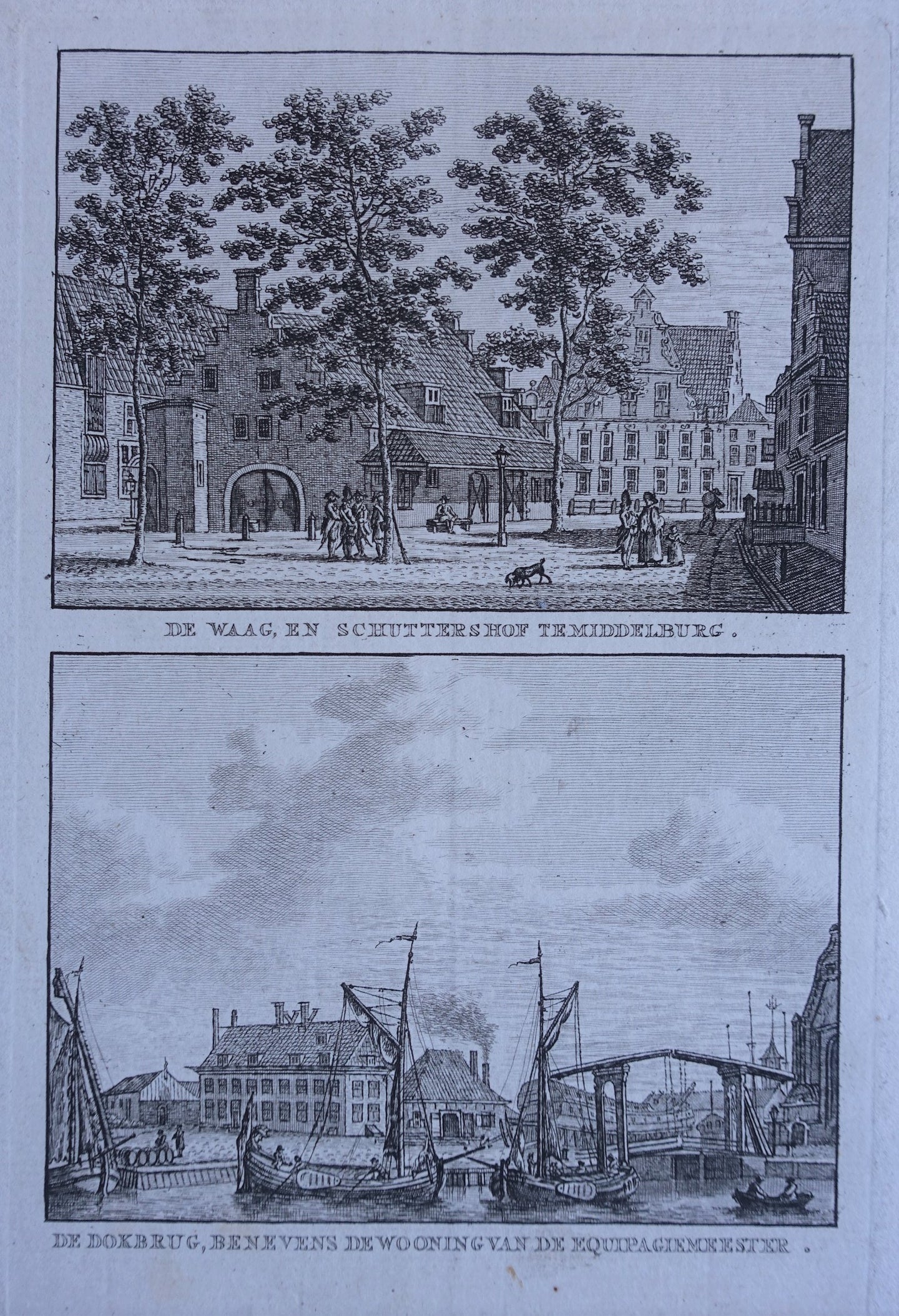 Middelburg Balans Dokbrug - KF Bendorp - 1793
