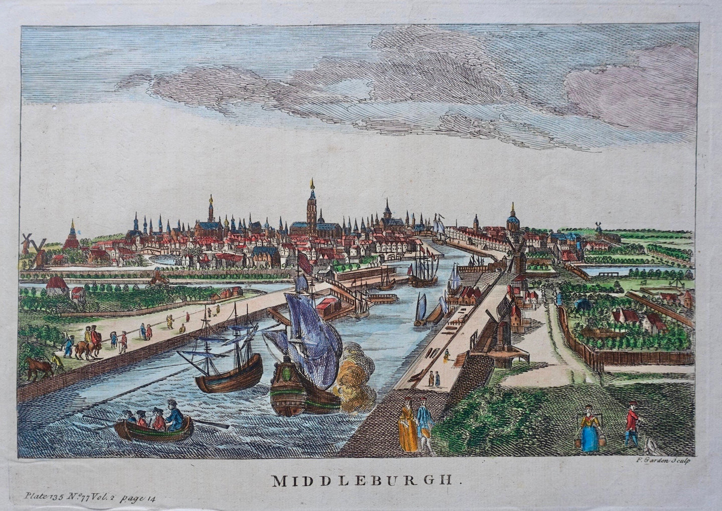 Middelburg - F. Garden - ca 1760