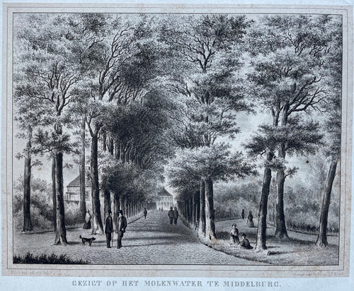 Middelburg Molenwater - JF Schütz / TP Roest - 1851