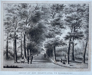 Middelburg Molenwater - JF Schütz / TP Roest - 1851