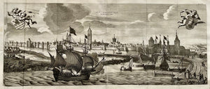 Middelburg Aanzicht 'Oud Middelburgh' - M Smallegange - 1696