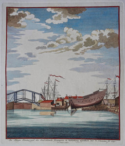 Middelburg werf VOC - W Udemans - 1757