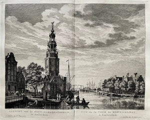Amsterdam Montelbaanstoren - P Fouquet - 1783