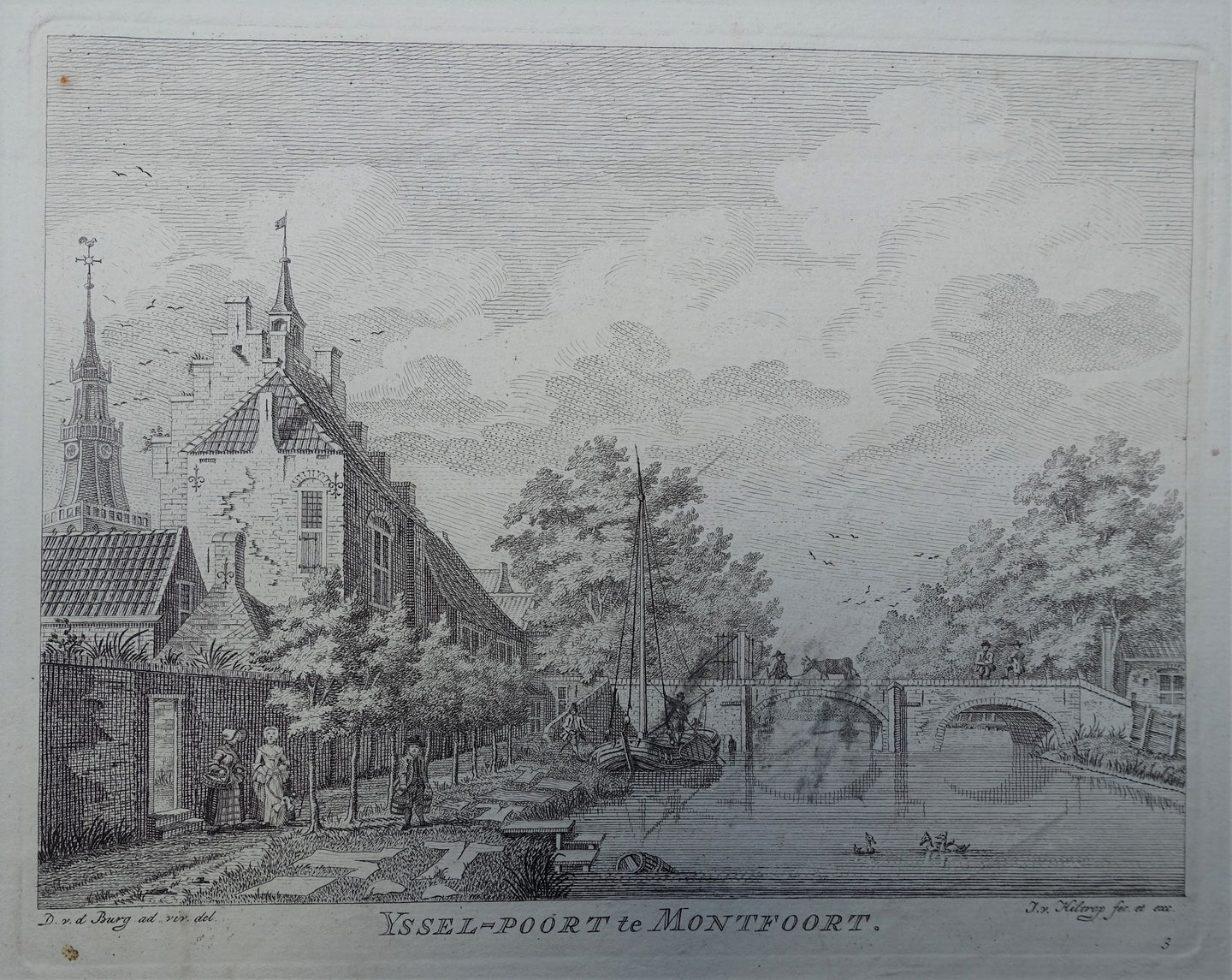 Montfoort - D van der Burg / J van Hiltrop - ca 1760