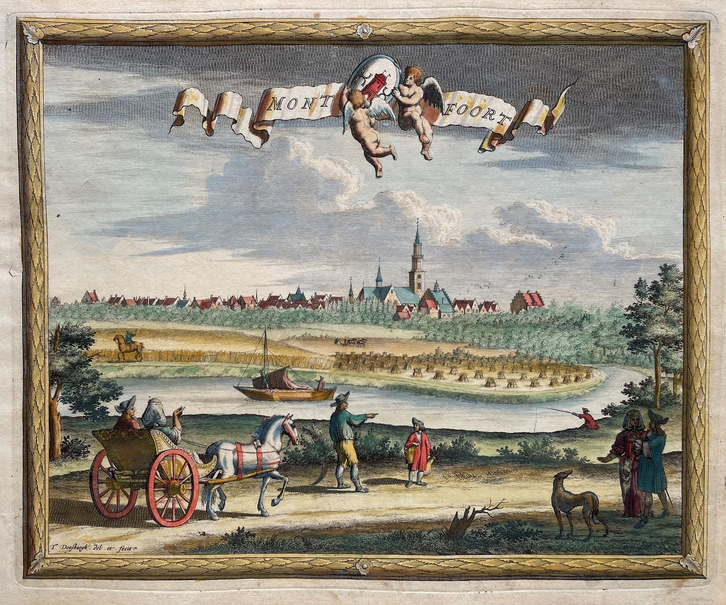 Montfoort - Thomas Doesburgh - circa 1695