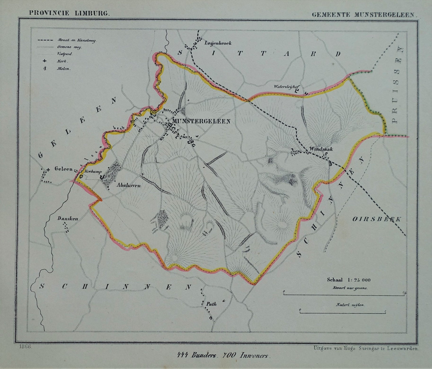Munstergeleen - Kuijper / Suringar - 1866