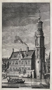 Amsterdam Munttoren - C Commelin - 1726