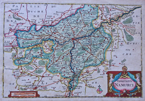 België Namen Graafschap Namen Belgium - JA Colom - 1660