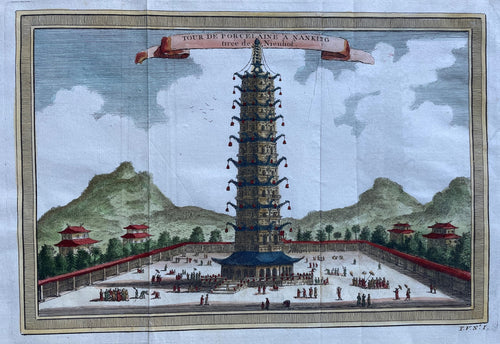 China Nanjing Porcelain Tower - AF Prévost - 1758