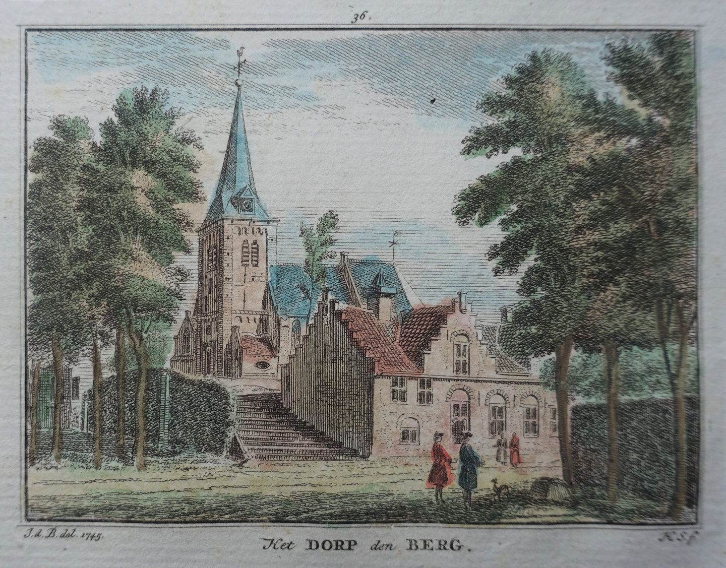 Nederhorst den Berg - H Spilman - ca. 1750