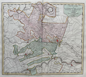 Utrecht Nederkwartier en kwartier Montfoort - I Tirion - 1753