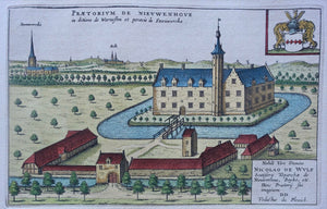 België Waregem Nieuwenhove Belgium - J Blaeu - 1649