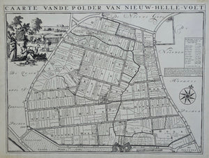 Hellevoetsluis Nieuw-Helvoet - J Luyken / J Stemmers / J Steyaart - 1701