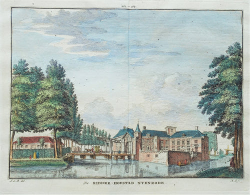 Breukelen Nijenrode - H Spilman - ca. 1750