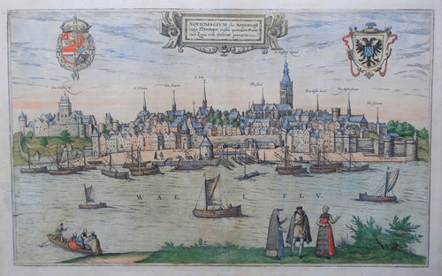 Nijmegen - G Braun & F Hogenberg - 1575