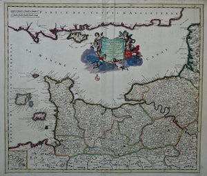 Frankrijk Normandy France - T Danckerts - ca 1695