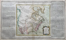 Load image in Gallery view, Noord-Amerika North America - Louis Brion de la Tour - 1790
