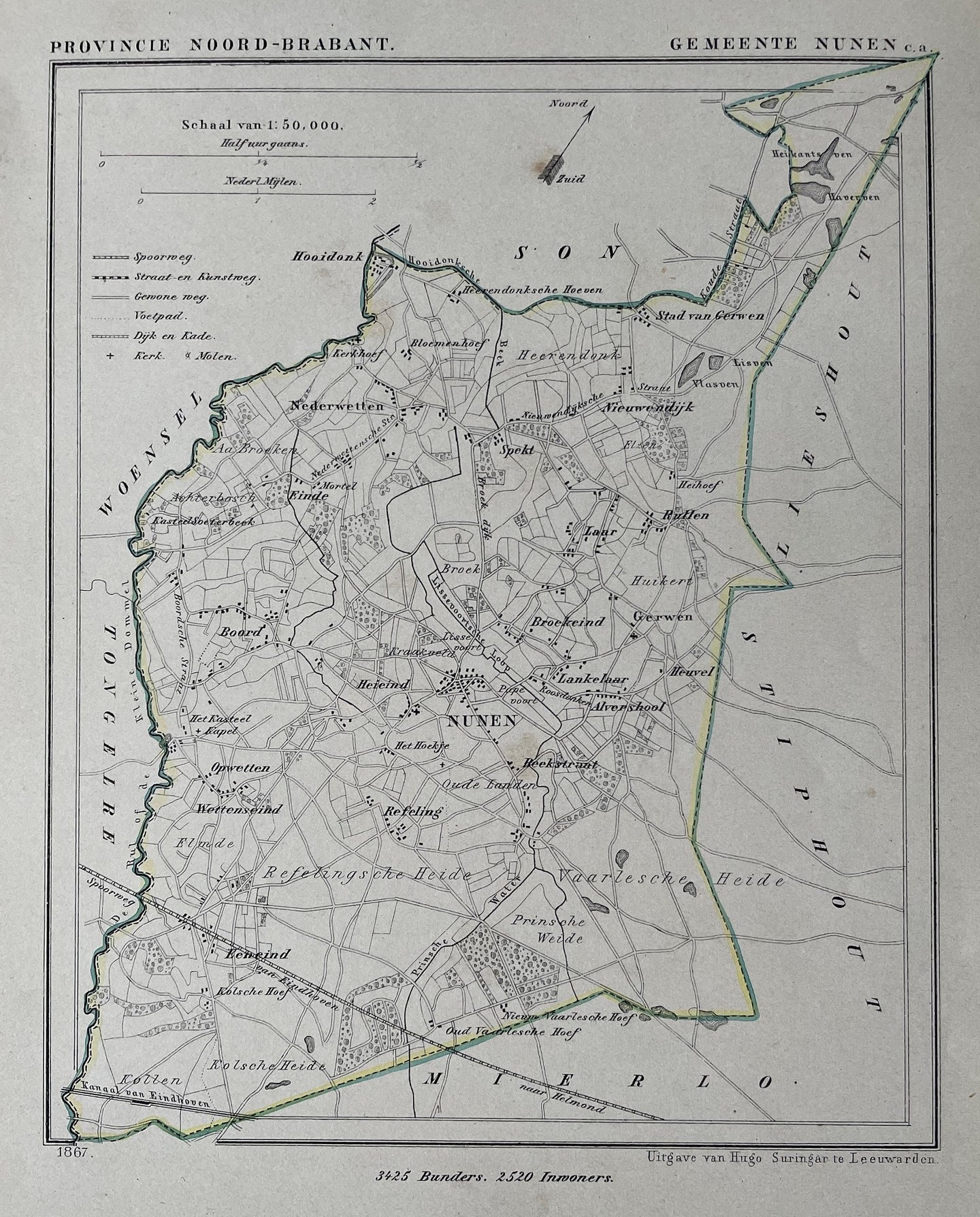 Nunen - J Kuijper / H Suringar - 1867