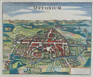 Denemarken Denmark Odense - M Zeiller - 1655
