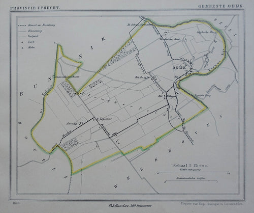 Odijk - Kuijper/Suringar - 1867