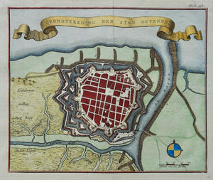 België Oostende Belgium - I Tirion - circa 1740