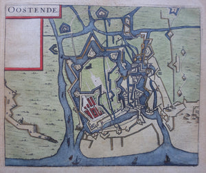 België Oostende Belgium - WJ Blaeu / L Guicciardini - 1635
