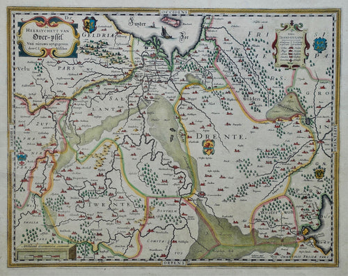Overijssel - Abraham Goos / Claes Jansz Visscher - 1634