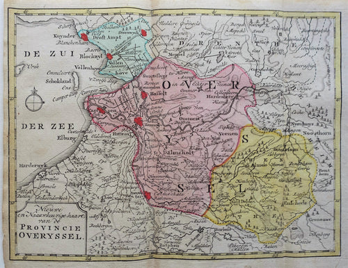 Overijssel - JB Elwe & DM Langeveld - 1786