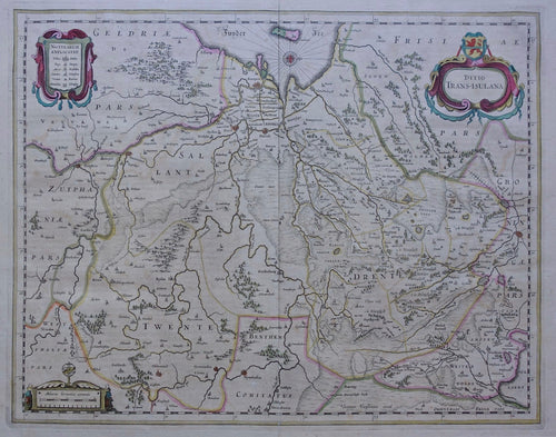 Overijssel - J Janssonius - 1653