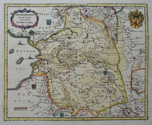 Overijssel - Caspar Merian - 1659