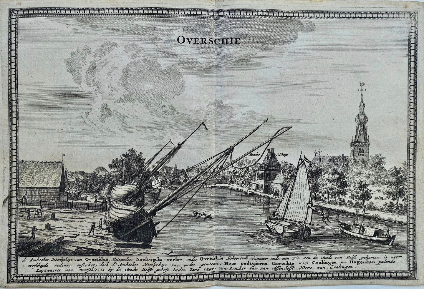 Overschie - D van Bleyswijck - 1667