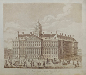 Amsterdam Dam Koninklijk Paleis - E Maaskamp - ca. 1815