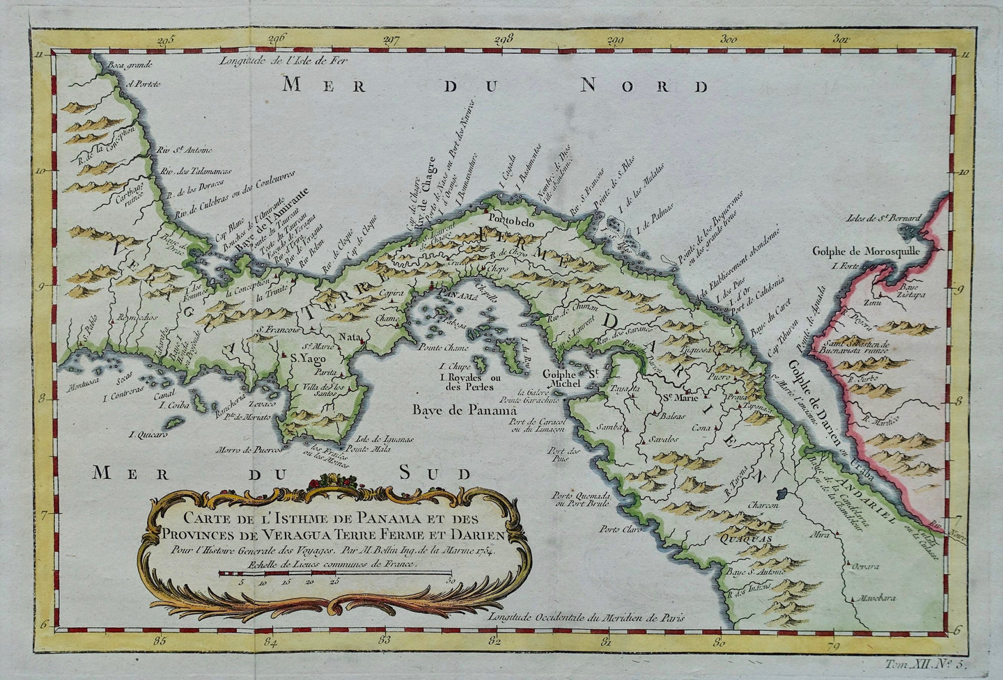 Panama - AF Prévost / JN Bellin - 1758