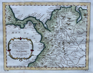 Colombia Panama - JN Bellin - circa 1757