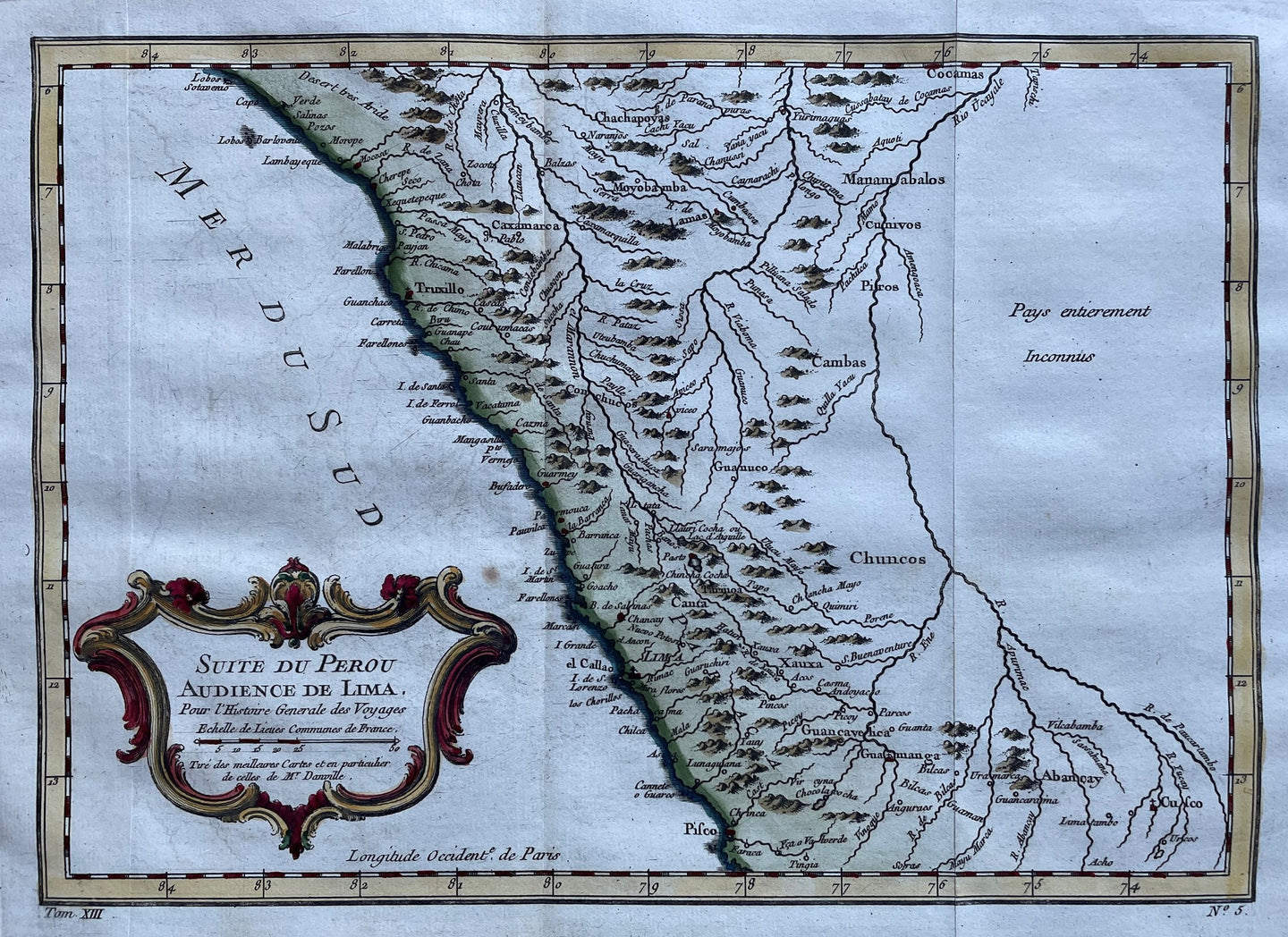 Peru Lima Trujillo - AF Prévost - 1758